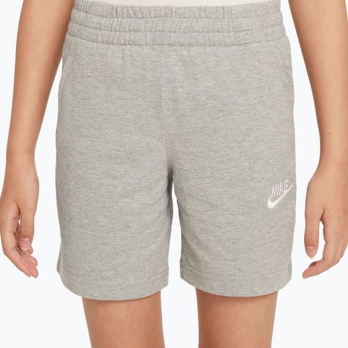 Gyerek rövidnadrág Nike Sportswear Club 6" dark grey heather/white