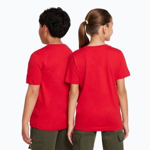 Gyermek póló Nike Sportswear university red