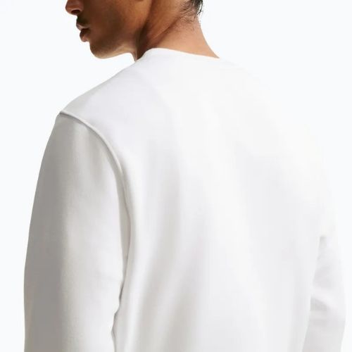 Férfi pulóver Nike Club Fleece Crew white/black
