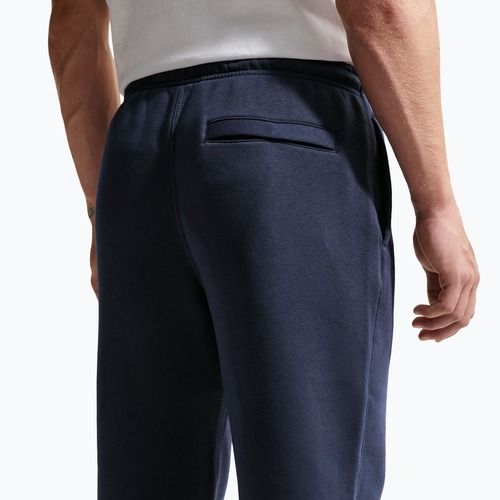 Férfi nadrág Nike Club Cuffed Brushed obsidian/obsidian/white