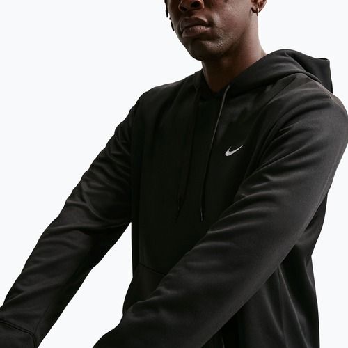 Férfi edzőpulóver Nike Flex black/black/white