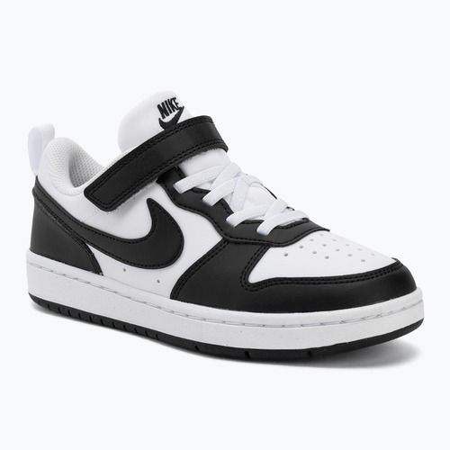 Gyermekcipő Nike Court Borough Low Recraft white/black