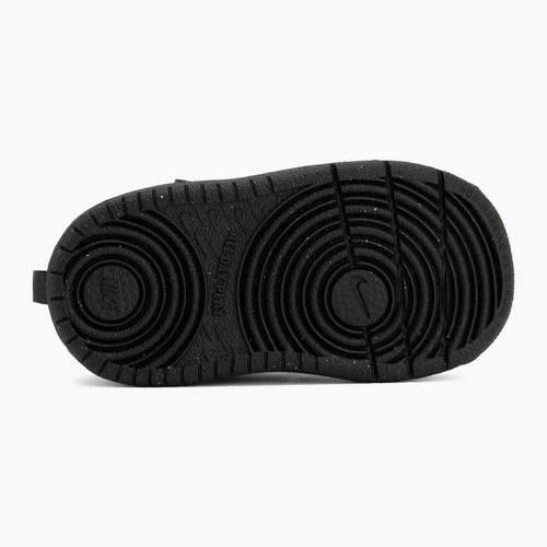 Gyermekcipő Nike Court Borough Low Recraft black/black/white
