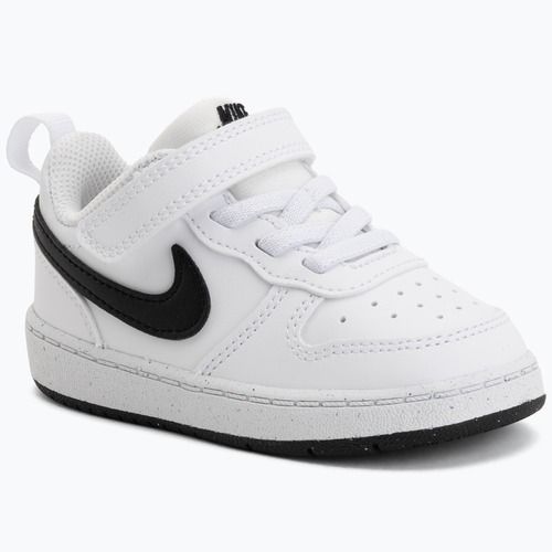 Gyermekcipő Nike Court Borough Low Recraft white/black