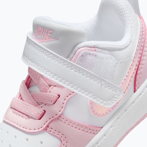Gyermekcipő Nike Court Borough Low Recraft white/pink foam