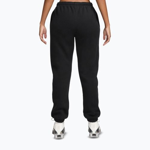 Női nadrág Nike Studio Fleece total black/sail