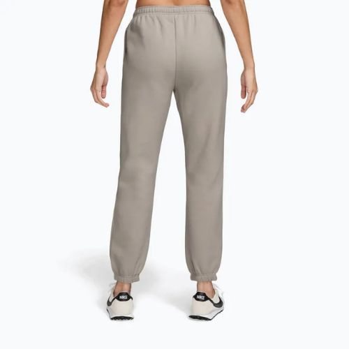 Női nadrág Nike Studio Fleece cream li/sail
