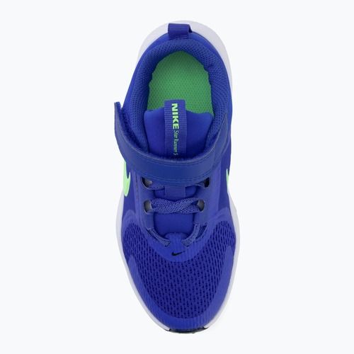Gyermekcipő Nike Star Runner 5 racer blue/midnight navy/illusion green