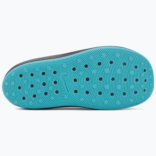 Férfi papucsok Nike ReactX Rejuven8 black/gamma blue/metallic silver