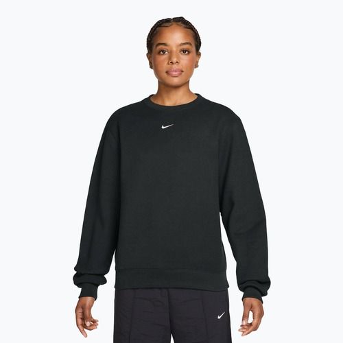 Női pulóver Nike Studio Fleece total black/sail