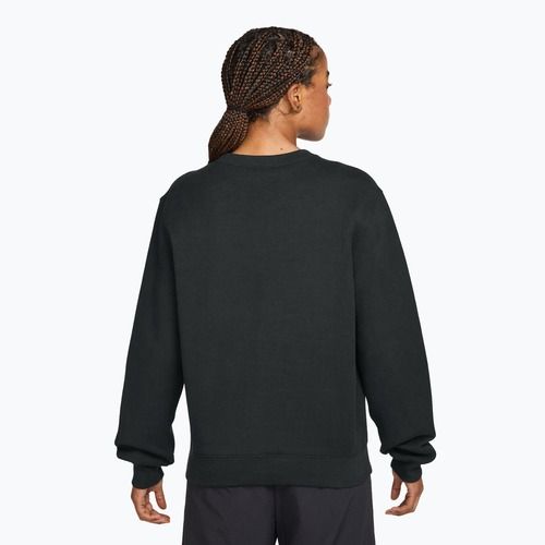 Női pulóver Nike Studio Fleece total black/sail