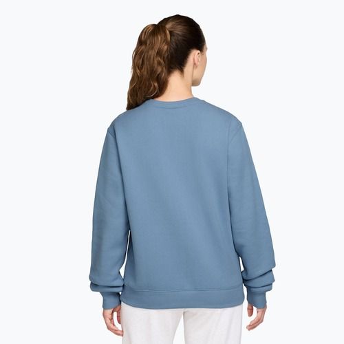 Női pulóver Nike Studio Fleece work blue/sail