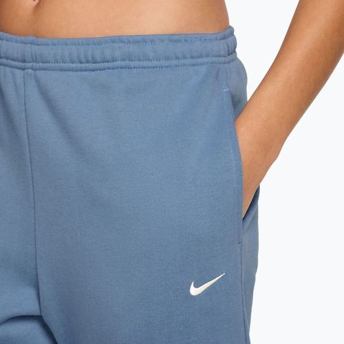 Női nadrág Nike Studio Fleece work blue/sail