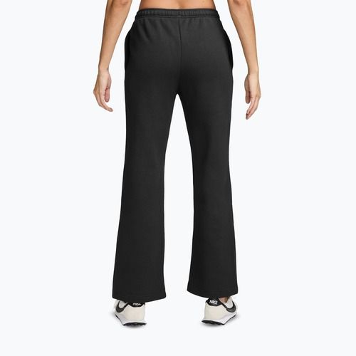 Női nadrág Nike Studio Fleece total black/sail