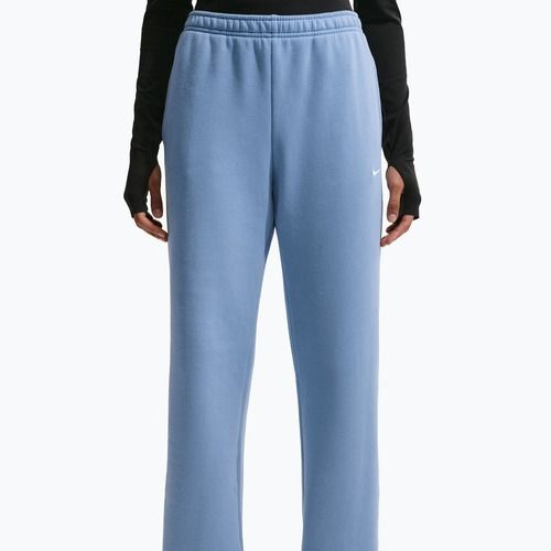 Női nadrág Nike Studio Fleece work blue/sail
