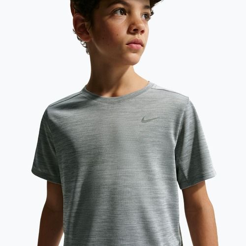 Gyermek póló Nike Miler smoke grey/heather