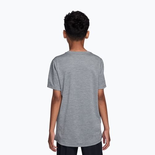 Gyermek póló Nike Miler smoke grey/heather