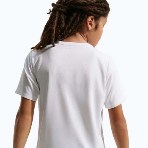 Gyermek póló Nike Miler white/white