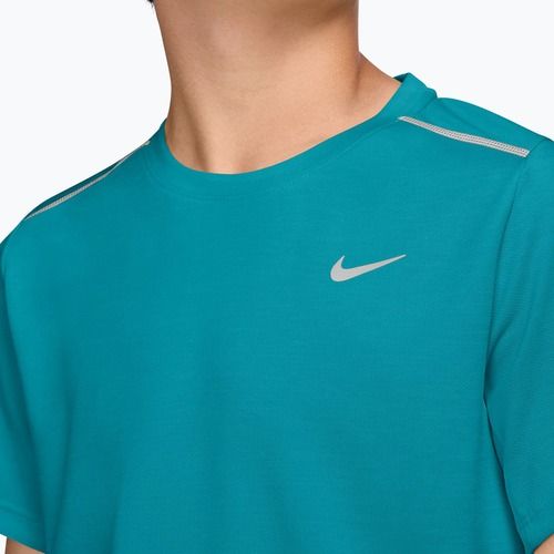 Gyermek póló Nike Miler bright spruce/energy/heather