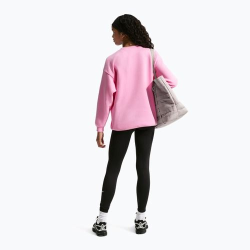 Gyerekpulóver Nike Sportswear Studio pink rise/white