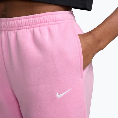 Gyerek nadrág Nike Sportswear Studio pink rise/white