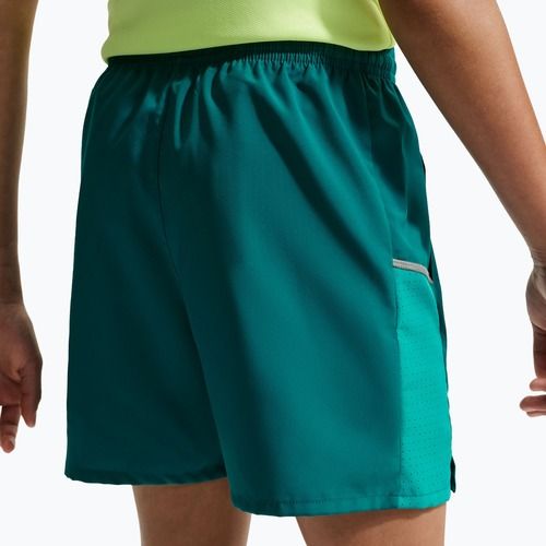 Gyerek rövidnadrág Nike Miler bright spruce/energy