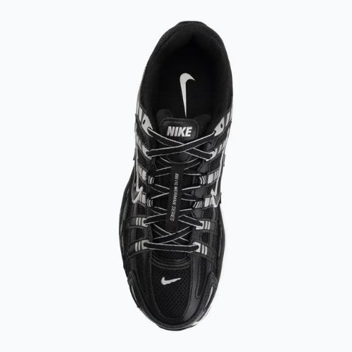 Férfi cipők Nike P-6000 black/white/metallic silver/black