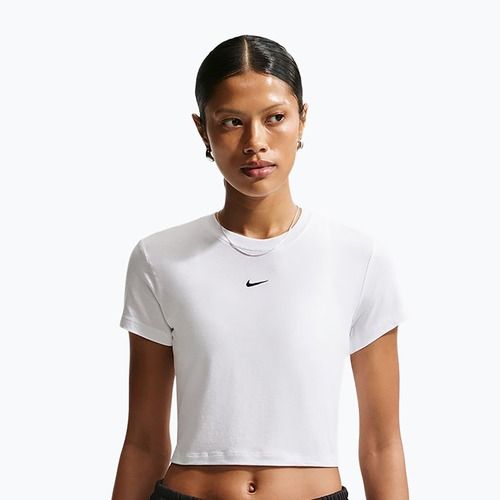 Női póló Nike Sportswear Chill Knit white/black