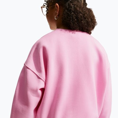Gyerekpulóver Nike Sportswear Studio pink rise/white