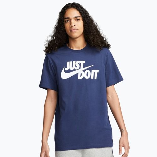 Férfi póló Nike Sportswear JDI midnight navy/white
