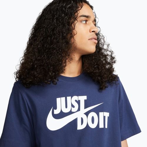 Férfi póló Nike Sportswear JDI midnight navy/white