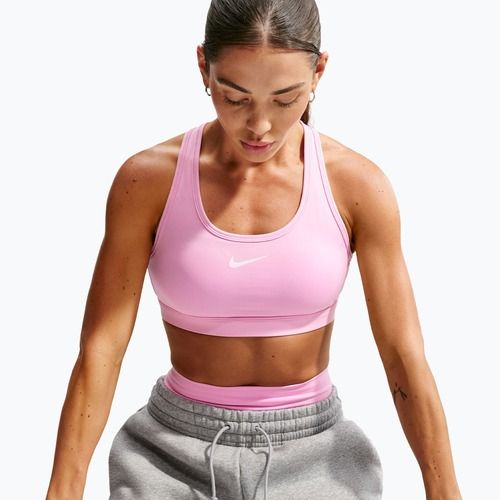 Sportmelltartó Nike Swoosh pink rise/white