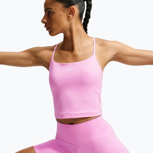 Női edző póló Nike One pink rise