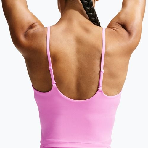 Női edző póló Nike One pink rise