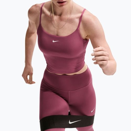 Női edző póló Nike One pink smoke