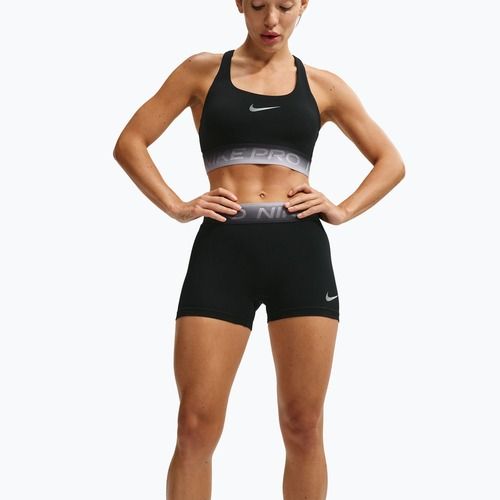 Női edző rövidnadrág Nike Pro black/ghost
