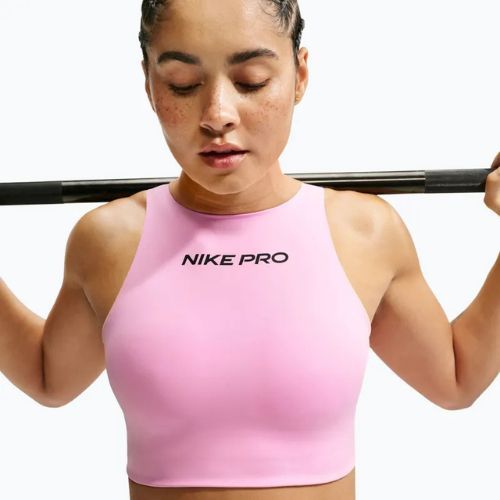 Sportmelltartó Nike Pro Sculpt pink rise/black