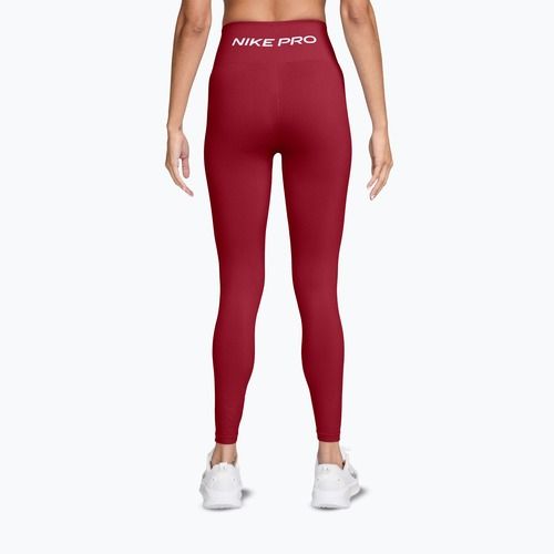 Női leggingsek Nike Pro Seamless tough red/white