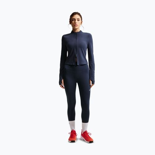 Női leggingsek Nike One midnight navy/white