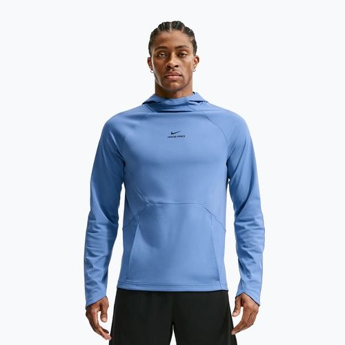 Férfi edzőpulóver Nike Pro Indigo Storm/Black