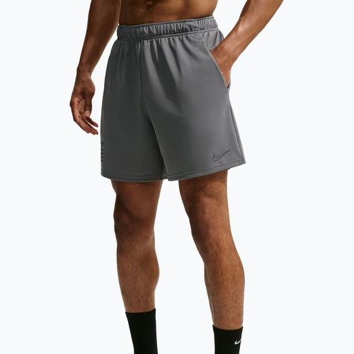 Férfi edző rövidnadrág Nike Flex smoke grey/black