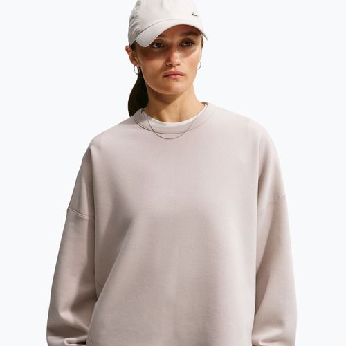 Női edzőpulóver Nike 24.7 ImpossiblySoft Cream Ii/Cream Ii/College Grey