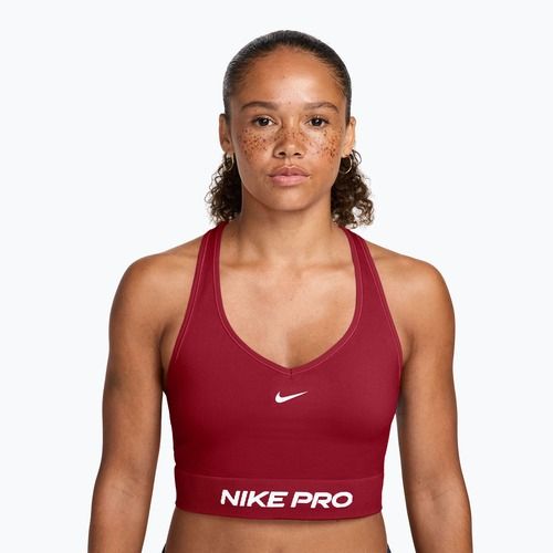 Edzőtop Nike Pro Seamless tough red/white