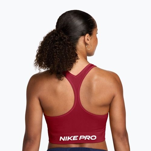 Edzőtop Nike Pro Seamless tough red/white