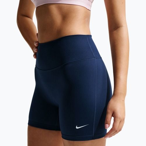 Női edző rövidnadrág Nike One midnight navy/white