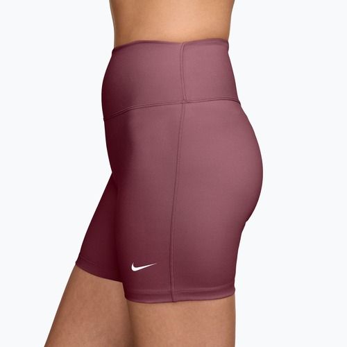 Női edző rövidnadrág Nike One pink smoke/white