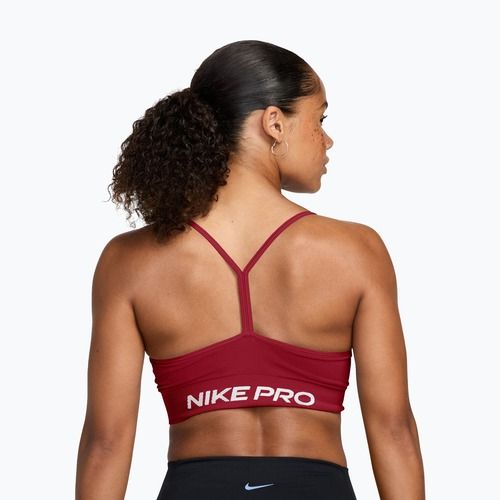 Sportmelltartó Nike Pro Seamless tough red/white
