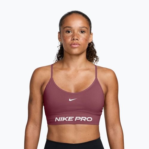 Sportmelltartó Nike Pro Seamless pink smoke/white
