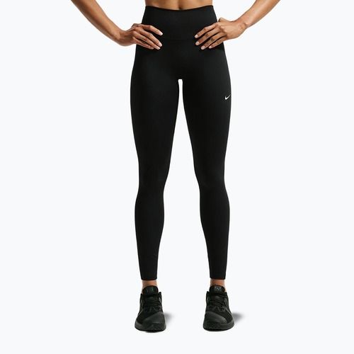 Női leggingsek Nike One black/black/university red/white
