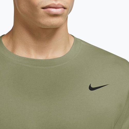 Férfi edző póló Nike Dri-FIT dusty olive/black